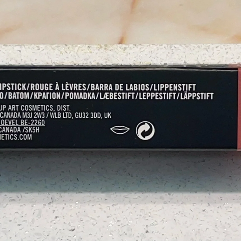 VAULTED FORMULA ~ MAC ~ ‘302 ANGEL’ Frost Lipstick ~ FS 0.10 oz. / 3 g ~ NIB